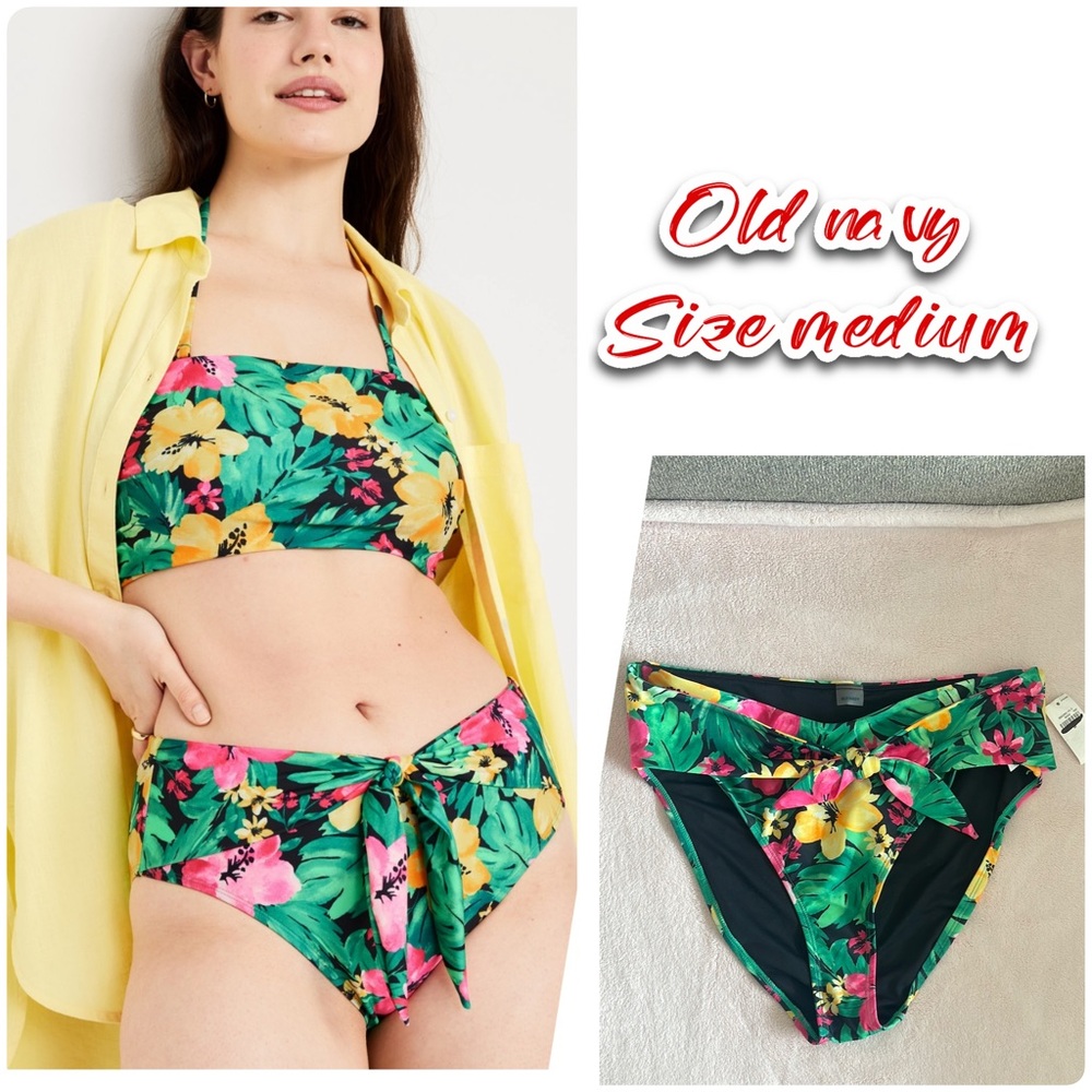 Old navy High waisted bikini swim wear